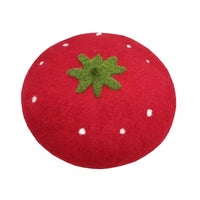 Strawberry Beret Hat