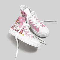 Kawaii Pink Unicorn Sneakers