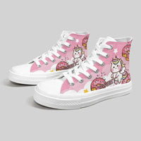 Kawaii Pink Unicorn Sneakers