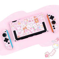 Kawaii Bunnies and Bears Switch Case NS/OLED/NS2 CLOUDANIMESTUDIO