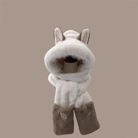 Forest Fox Hoodie Scarf