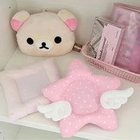 Pastel Star Angel Coaster