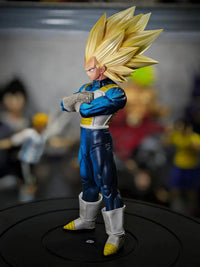 Vegeta Super Saiyan 3 Anime Action Figure, SSJ3 Dragon Ball Z PVC Figurines Statue 33 CM