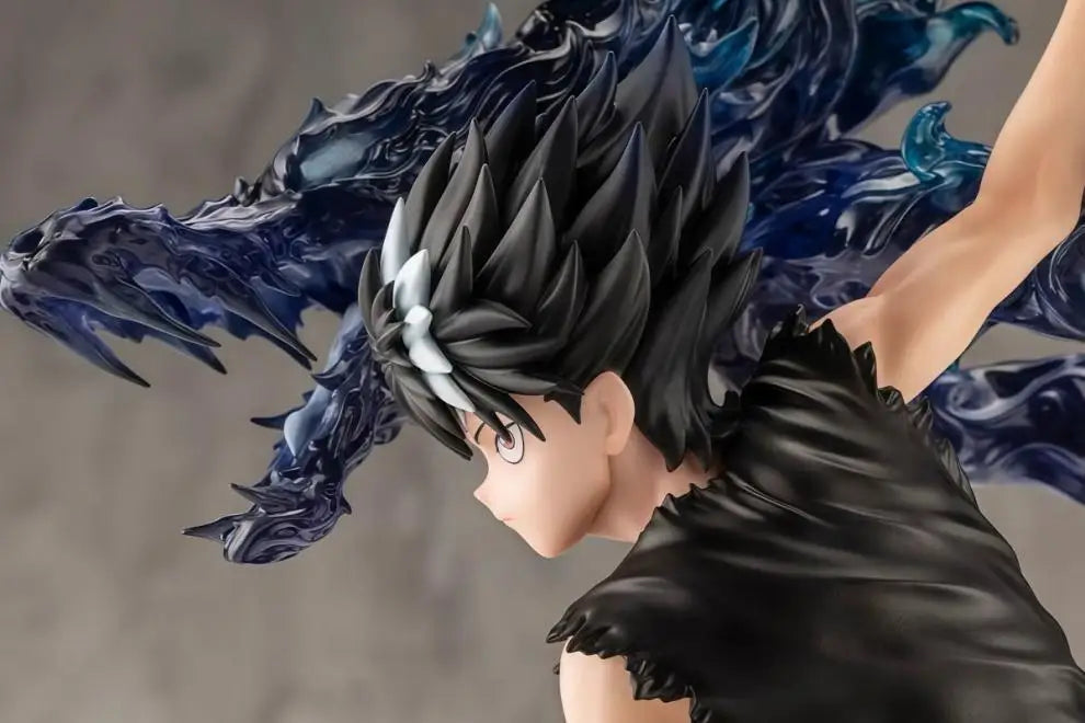 YuYu Hakusho Hiei Dark Figure Anime Collectible Statue with Evil Eye Desktop Decoration 24 CM
