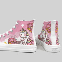 Kawaii Pink Unicorn Sneakers