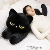 Sleepy Cat Body Pillow Plushies
