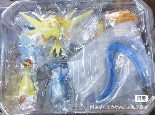 The Legendary Bird Articuno Moltres Zapdos Figurines, Pokemon Anime Figures Cute Model Toys