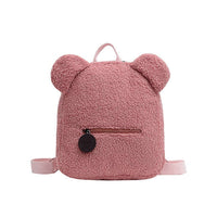 Small Fuzzy Bear Backpack CLOUDANIMESTUDIO