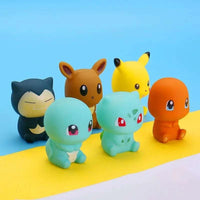 6 Pcs Pokemon Bath Toys – Fun Water Play for Kids CLOUDANIMESTUDIO