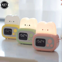 Toaster Alarm Clock Night Light CLOUDANIMESTUDIO