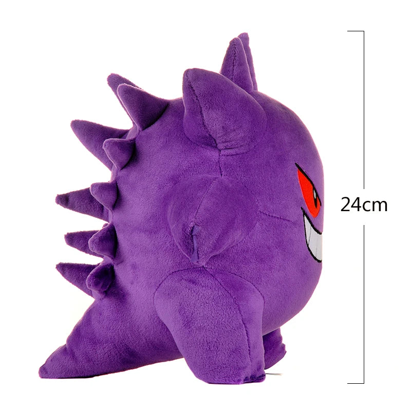 Gengar Anime Plush Toys, Pokemon Gengar Super Soft Stuffed Doll Sleeping Plushies 24 CM