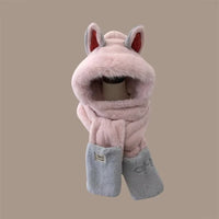 Forest Fox Hoodie Scarf