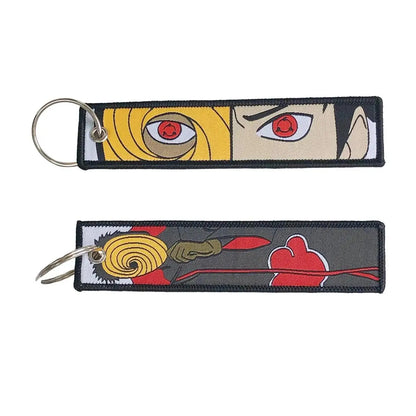 Naruto Shippuden Keychains Anime Key Chain Car Accessories