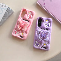 Kawaii Butterfly Samsung Phone Case