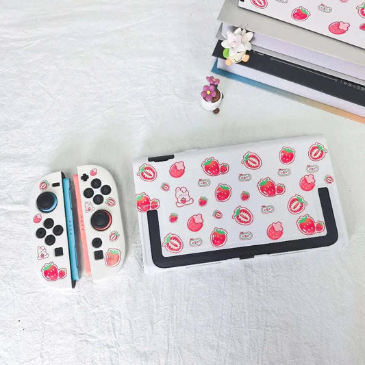 Kawaii Berries and Bunny Switch 2 Case CLOUDANIMESTUDIO