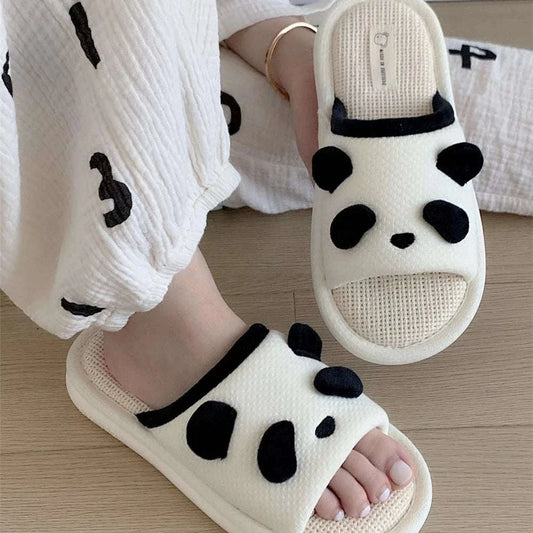 Cute Panda Slippers CLOUDANIMESTUDIO