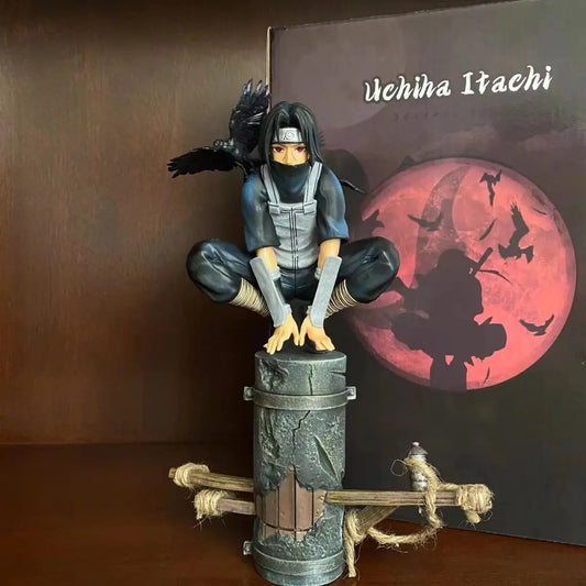 Itachi Uchiha Anime Figurines, Teen Anbu Black Ops Akatsuki Naruto Figure 23cm/9in