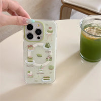 Kawaii Matcha Cake Phone Grip