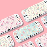 Kawaii Spring Bunny Meadow Switch Case NS/OLED/NS2 CLOUDANIMESTUDIO