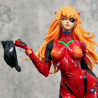 Ayanami Rei White Plugsuit & Gel Suit Mecha Asuka Action Figures, Neon Genesis Evangelion Anime PVC Figures