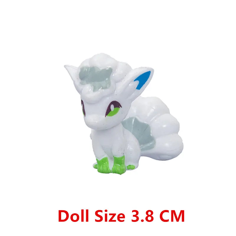Pokemon Anime Figures Pikachu Mewtwo Charmander Blastoise Gurado Pet Action Model Toy Gifts 4-13 CM