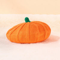 Pumpkin Beret Hat