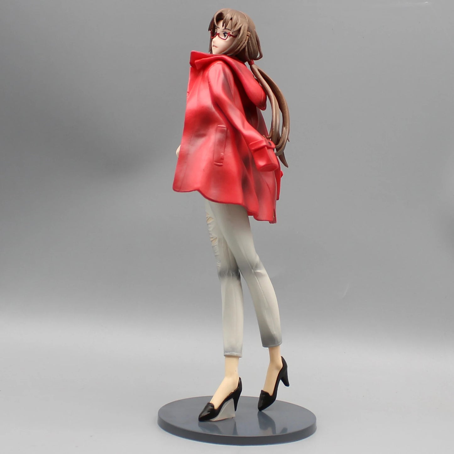 Mari Illustrious Makinami Anime Figure, EVANGELION Action Figurines Fashion Dress Up 25 CM