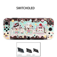 Kawaii Bears Bakery Switch Case OLED/NS2