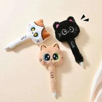 Plush Cat Gel Pens CLOUDANIMESTUDIO