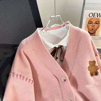 Sweet Teddy Bear Cardigan CLOUDANIMESTUDIO