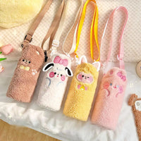 Plush Friends Water Bottle Cover Bags