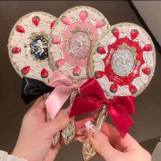 Strawberry Cupid Hand Mirror CLOUDANIMESTUDIO