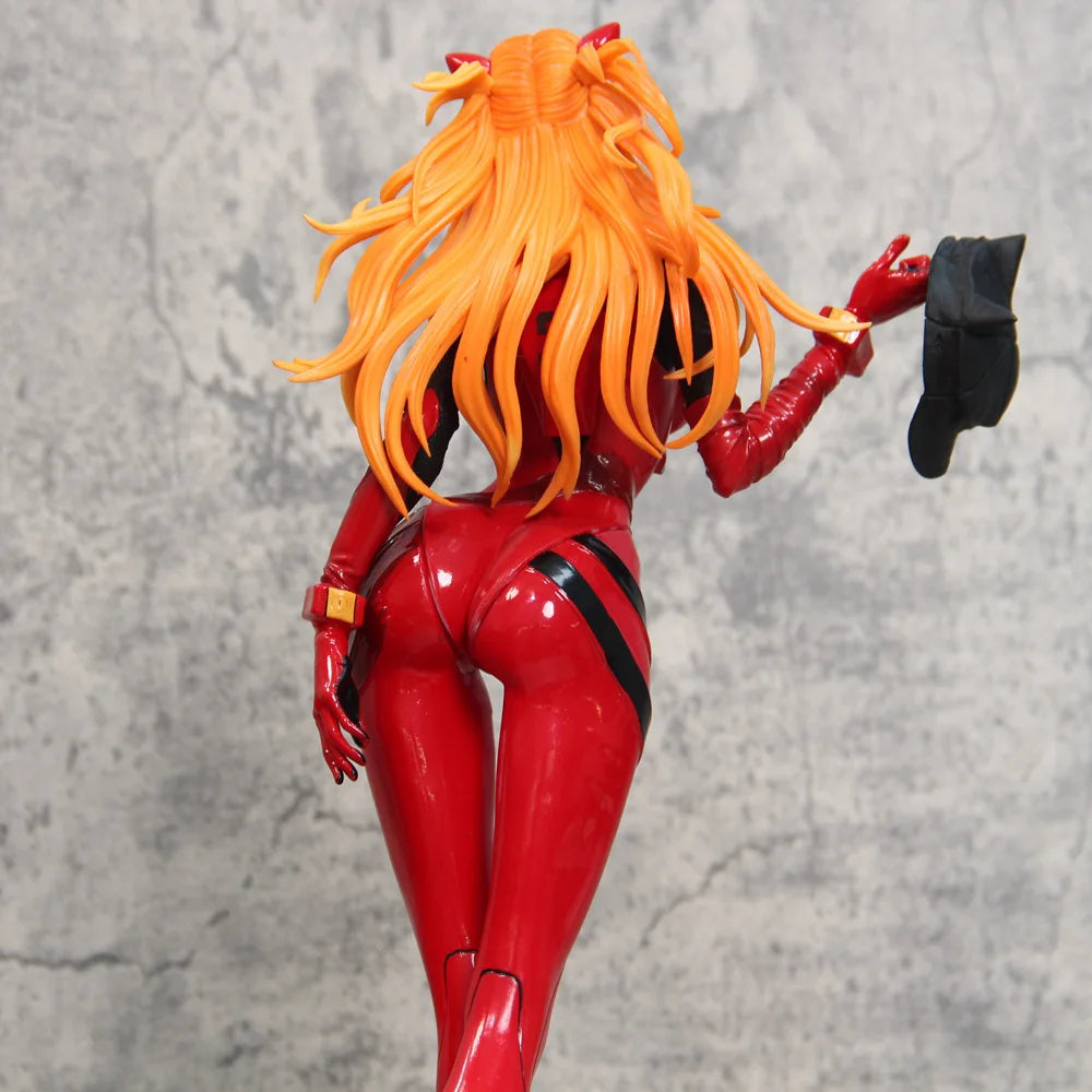 Gel Suit Mecha Asuka Figurine, Evangelical Warrior Neon Genesis Evangelion Anime Figures PVC 46 CM