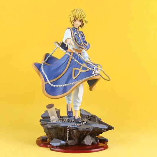 Kurapika Judgment Chains Anime Figure, Hunter x Hunter Figurines Model Statue Collectibles 33 cm