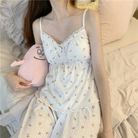 Soft Floral Pajama Set