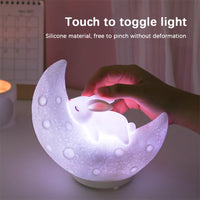 Moon Bunny Night Light Speaker