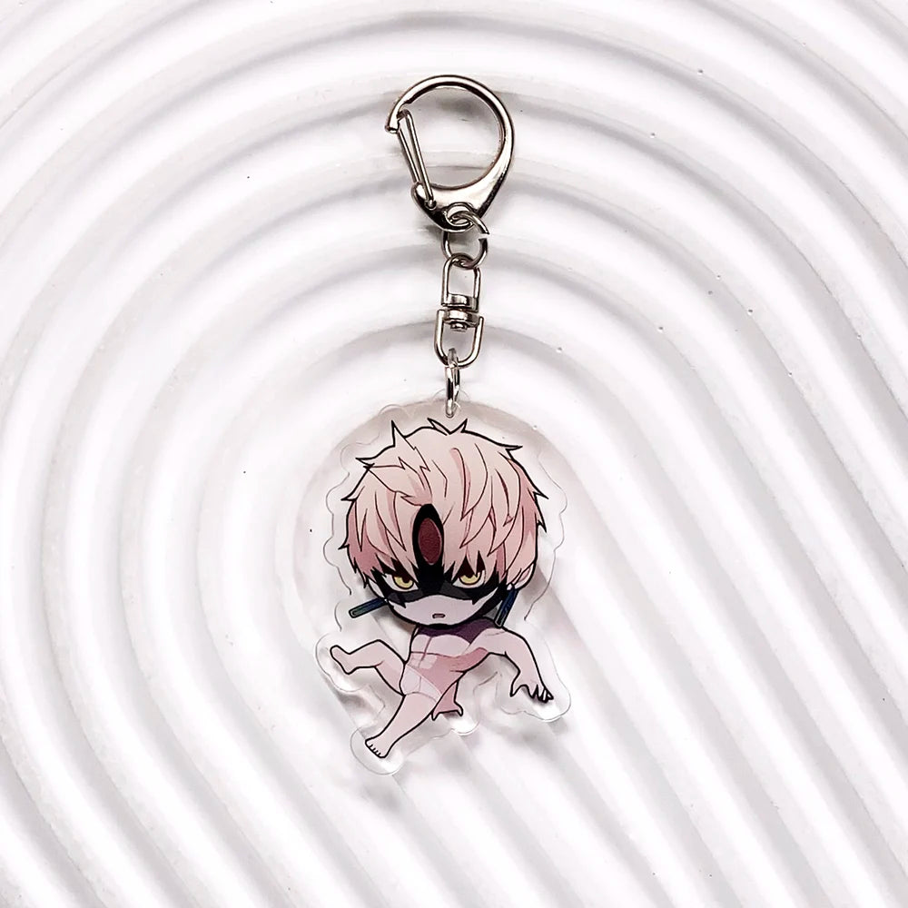 Anime Dandadan Acrylic Car Keychain Accessories Backpack Pendant Key Chain