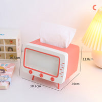 Tissue Box & Phone Holder