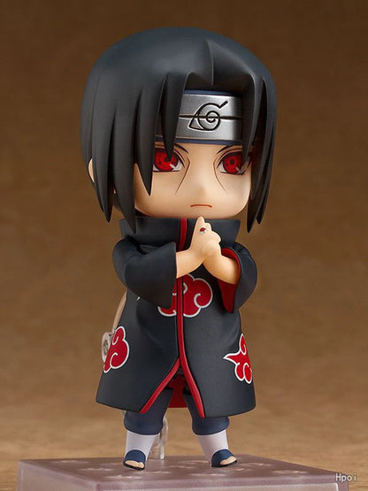 Naruto Shippuden Anime 3 Mini Figurine Set Chibi Uchiha Itachi Fighting Action Figure 10 CM