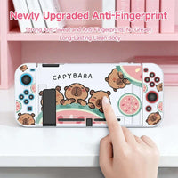 Kawaii Capybara Watermelon Switch Case CLOUDANIMESTUDIO