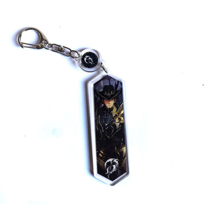 Anime Manwha Solo Leveling Keychain Acrylic Jewelry Knick Knacks for Friend Gift Bag Charms