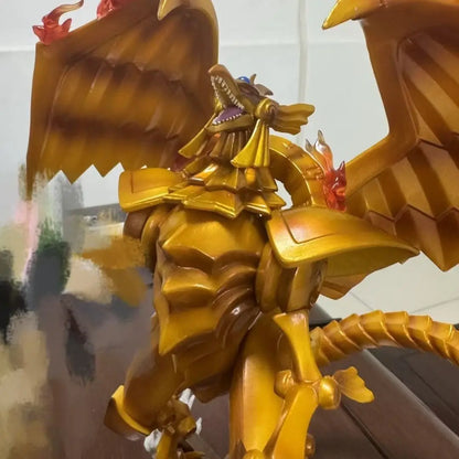 NEW The Winged Dragon Of Ra Anime Figure, Yu-Gi-Oh Duel Monsters Statue 27 CM