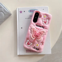 Kawaii Butterfly Samsung Phone Case