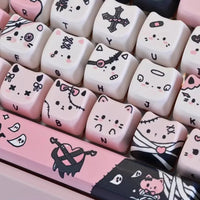 Kawaii Creepy Cuties Keyboard Keycaps