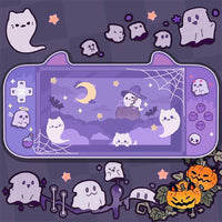 Ghost Kitties Desk Pad