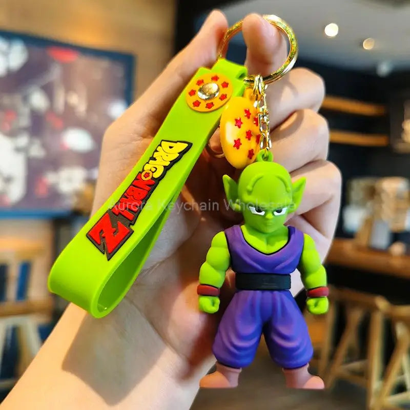 Dragon Ball Z Key Chains Anime Series Car Pendant Keyring Kids Accessories Gifts