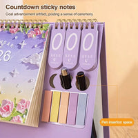 2026 Desktop Calendar With Sticky Notes