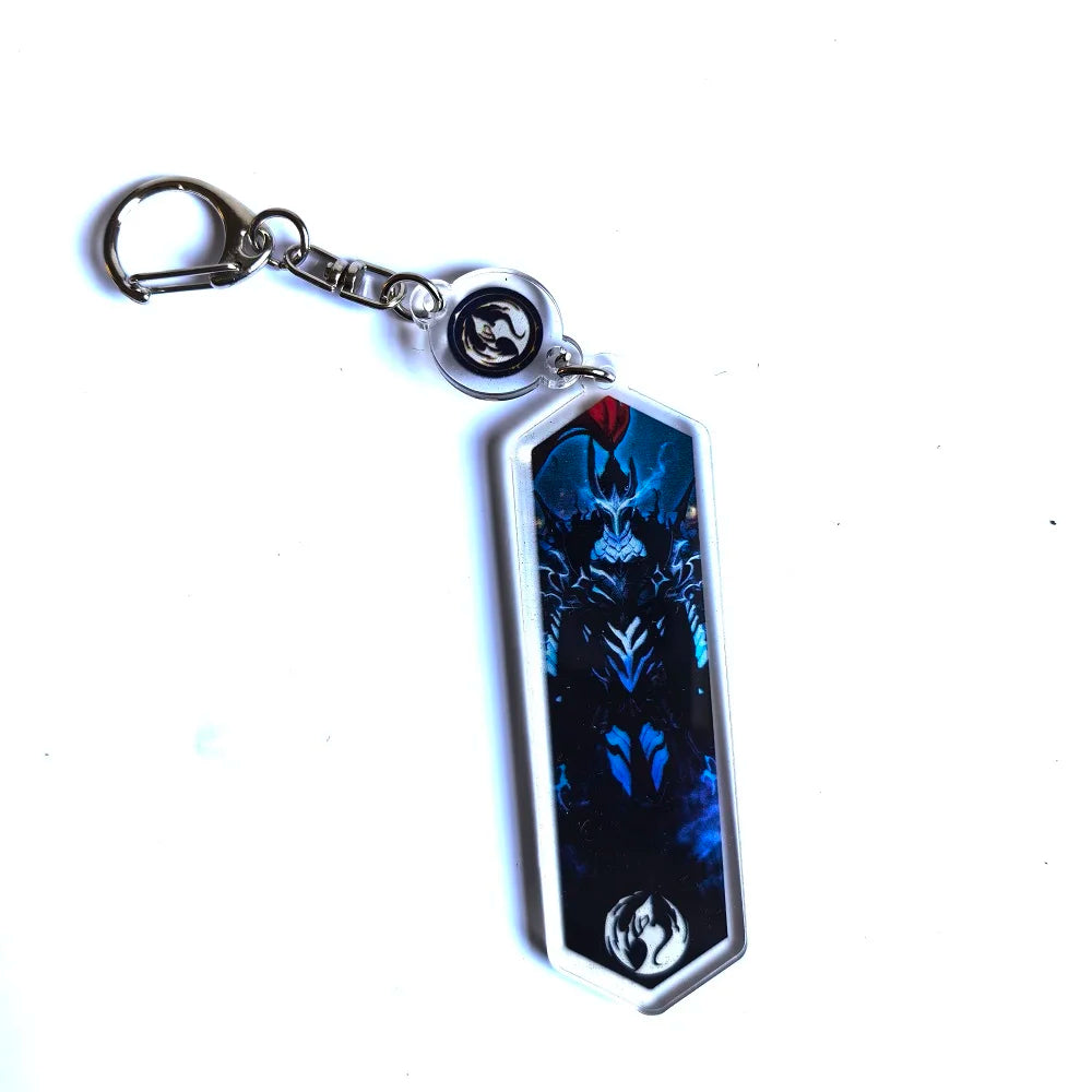 Anime Manwha Solo Leveling Keychain Acrylic Jewelry Knick Knacks for Friend Gift Bag Charms