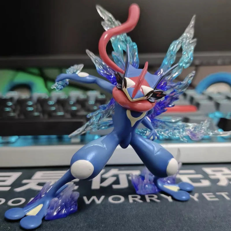 Pokemon Anime Figure, Battle Greninja Action Figurines Pvc Anime Statue 9 CM