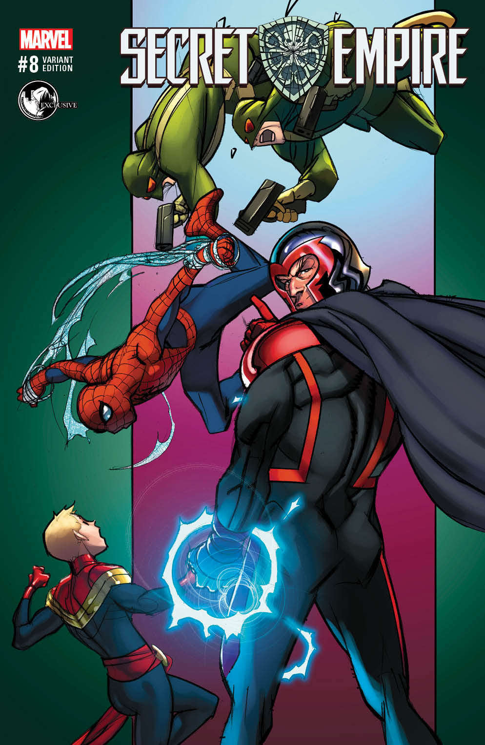 Secret Empire #8 (Of 10) Unknown Comic Books Exclusive Ferry 8/9/2017 CLOUDANIMESTUDIO